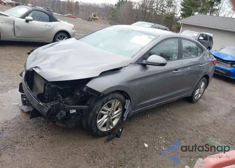 2020 Hyundai Elantra Sel из США, поврежденный, VIN 5NPD84LF3LH527040